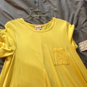 Xs yellow LuLaRoe Carly